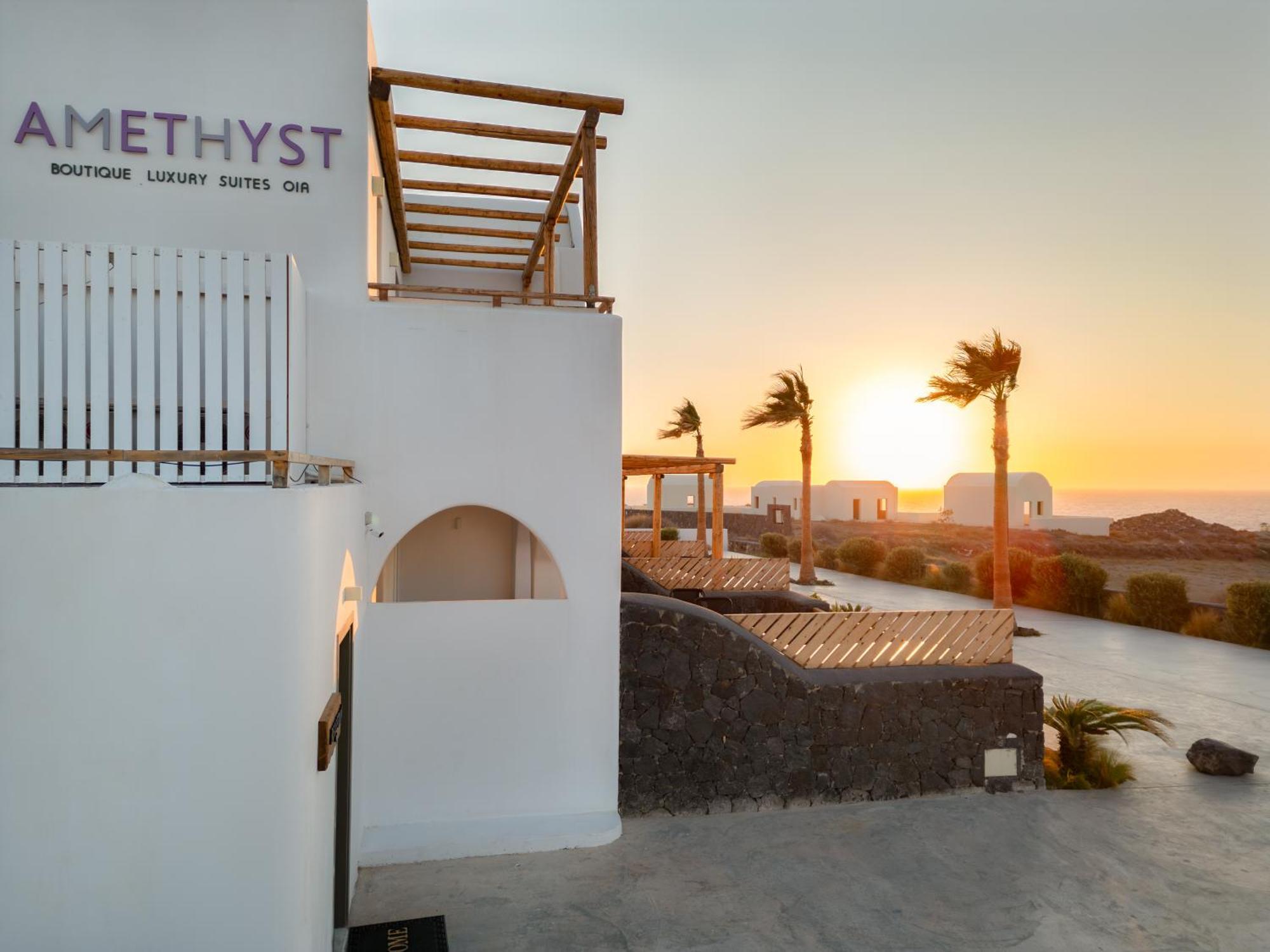 Amethyst Luxury Suites Oia المظهر الخارجي الصورة