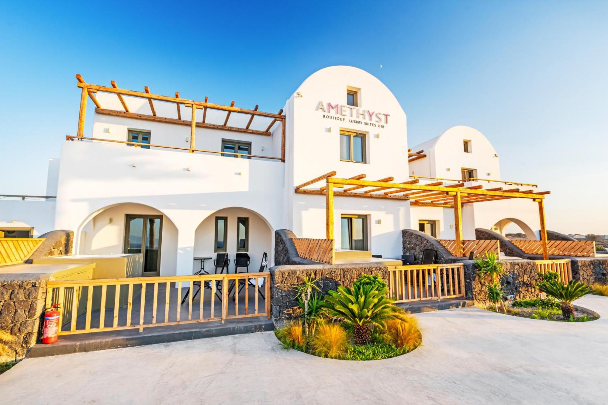 Amethyst Luxury Suites Oia المظهر الخارجي الصورة