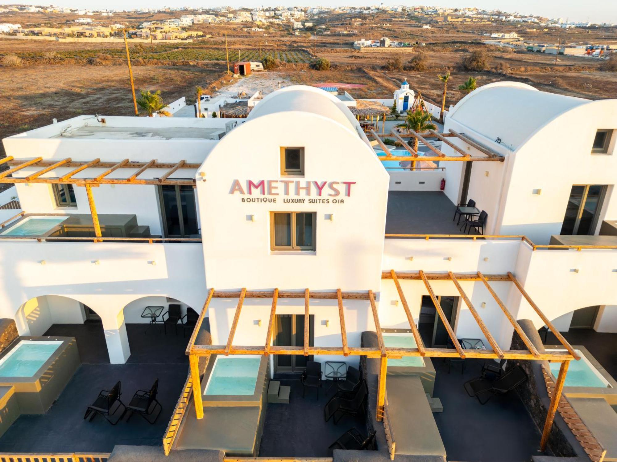 Amethyst Luxury Suites Oia المظهر الخارجي الصورة